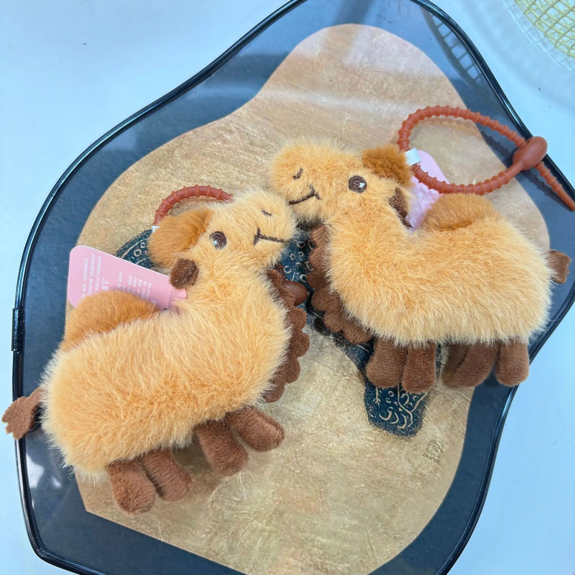 Süße Plüschpuppe Spielzeug Dunhuang Kamel Plüschpuppe Simulation Wüste Kamel Plüschpuppentasche Hängende Wüste Reise Souvenirs Schlüsselanhänger