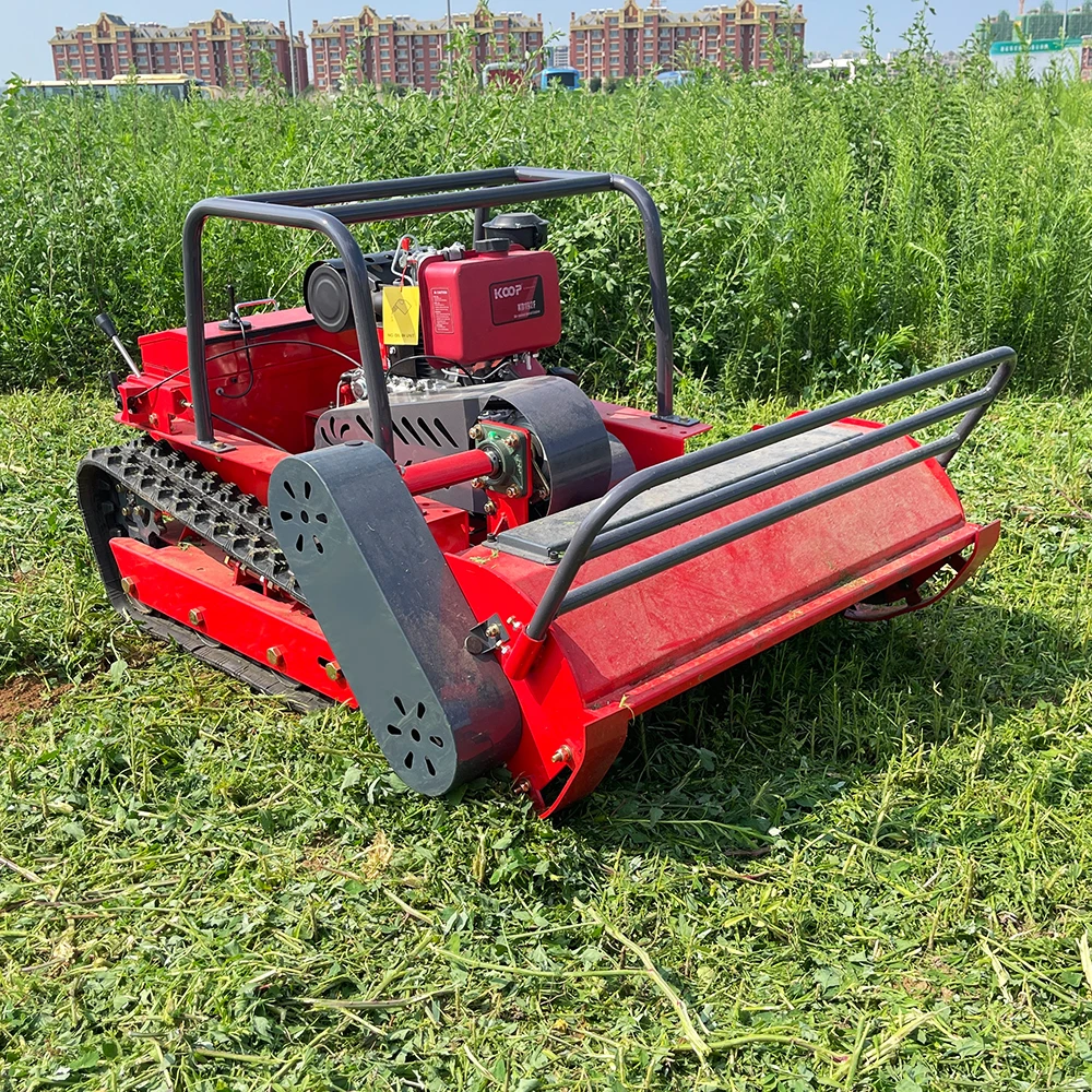 Practical Self Propelled Lawn Mower Electric Grass Cutter High Power Dual Battery Support for Farm Orchard Garden Weeder CE