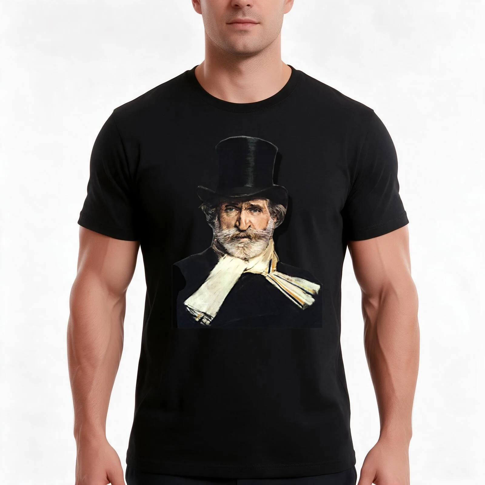 Giuseppe Verdi Men T Shirt funny t shirts cotton