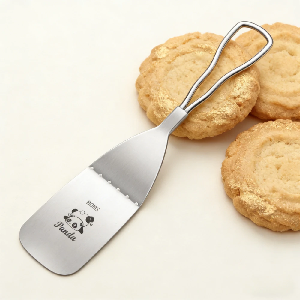 Stainless Steel Ultra-thin Frying Spatula Fried Egg Frying Dumpling Pan Spatula Household Kitchen Multifunctional Baking Tools