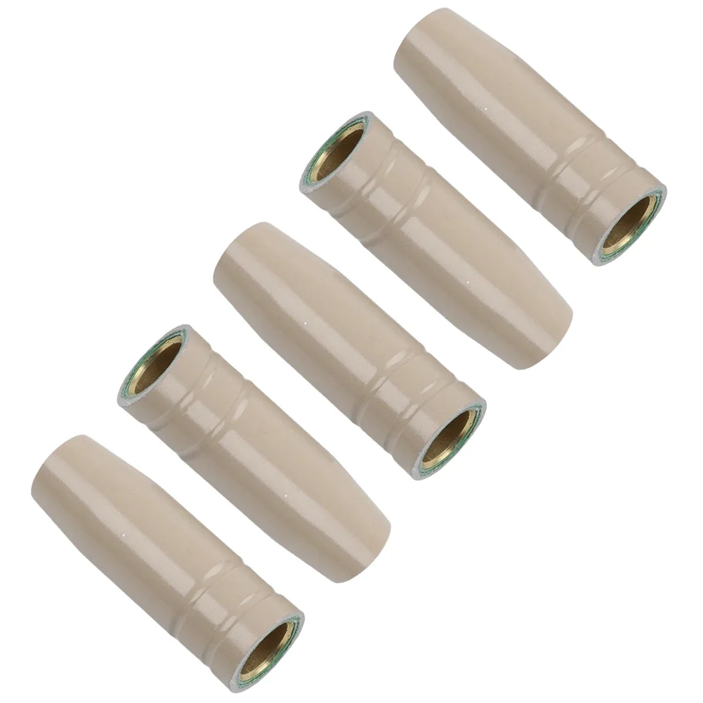 5PCS Non-Stick Coating For MIG Welding Nozzles for 15AK Style Torches Metal Protection Nozzles for Industrial Use