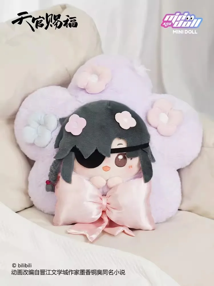 Cosmile Anime Tian Guan Ci Fu TGCF Original Hua Cheng Xie Lian 35cm Plush Pillow Doll Toy Flower Back Cushion Cosplay Cute C