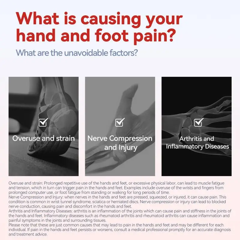 Hand And Foot Care Spray Relieves Finger Pain Improves  And  Muscles And Bones Leg Health Care Spray