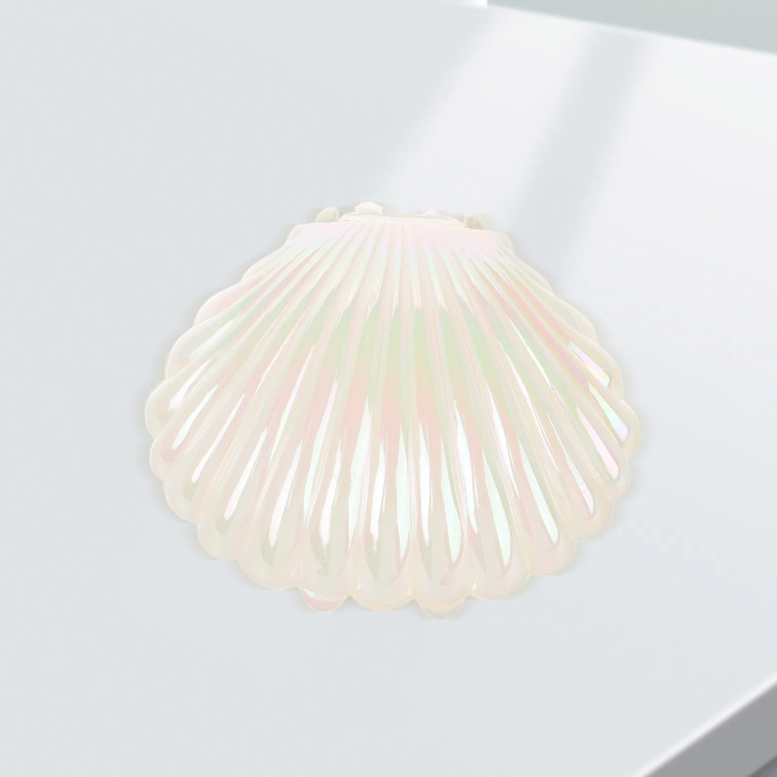 

Shell Shaped Jewelry Box Plastic Storage Container Earring Holder Trinket Case Decorative Organizer For Home Dorm Store Display