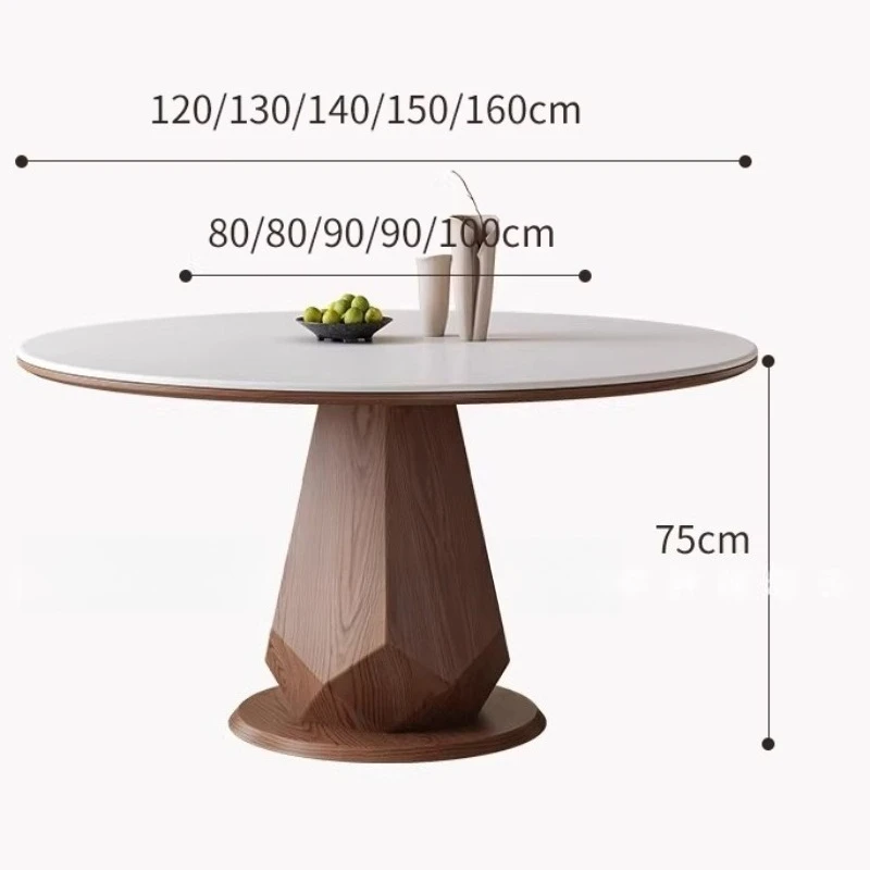 Mesa De Comedor giratoria Extra, mesa De Comedor De diseño De conveniencia, muebles modernos y sencillos para el hogar, Mesa De Comedor XY40CZ