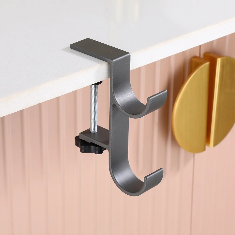 Portable Hanging Bag Hook Student Desk Side Hanging bag Artifact Removable mobile Handbag Holders Multi-functional Table Hook