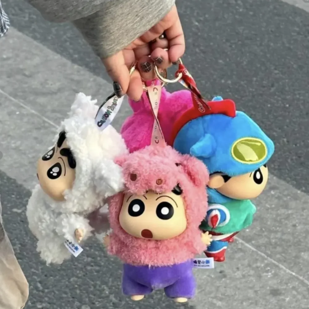 

Карандаш Шин-Чан, костюм для вечеринки, серия, виниловая плюшевая слепая коробка, фигурки, загадочная коробка, сумка, подвески, модные игрушки, подарки