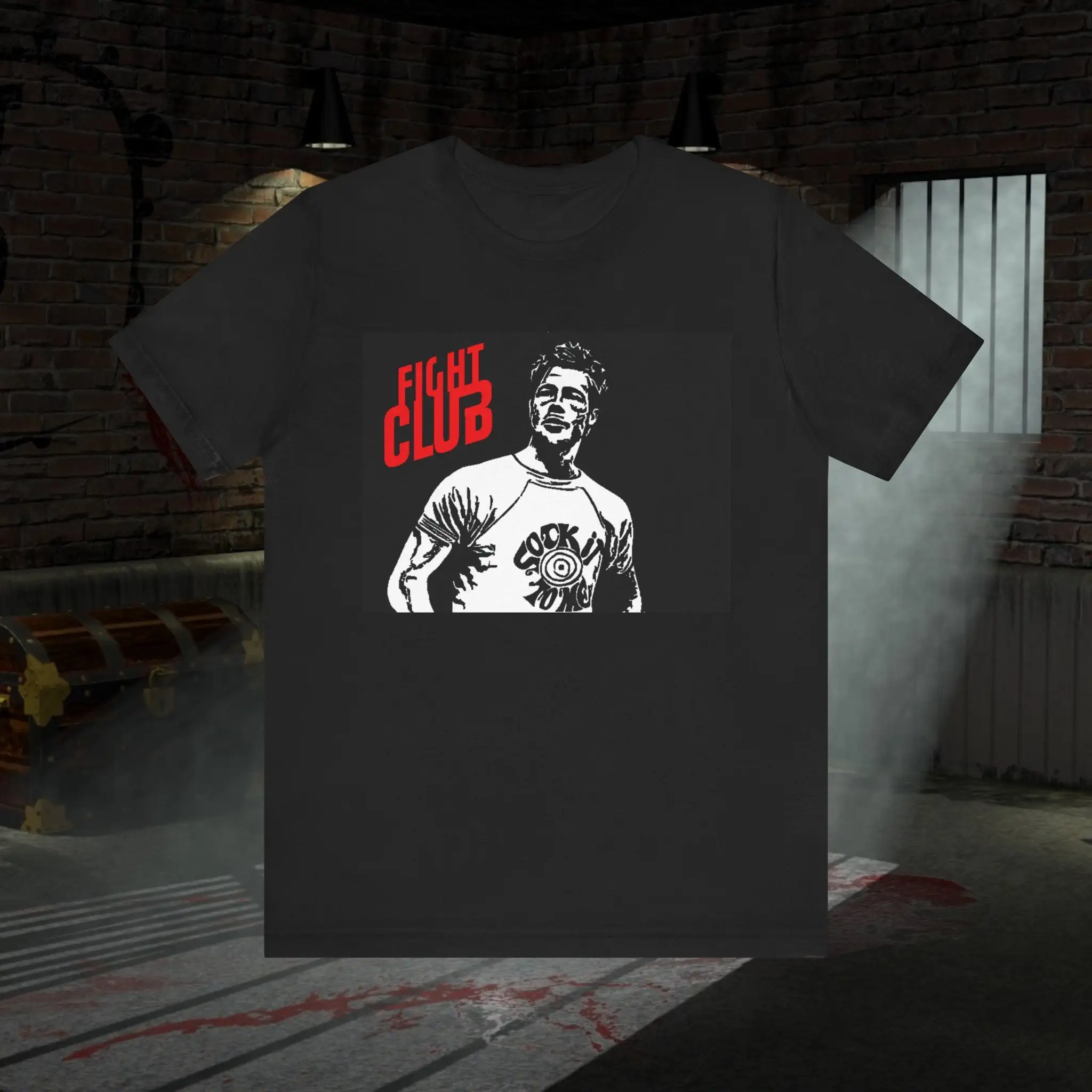 

Fight Club Tyler Durden Jersey T Shirt Cult Movie