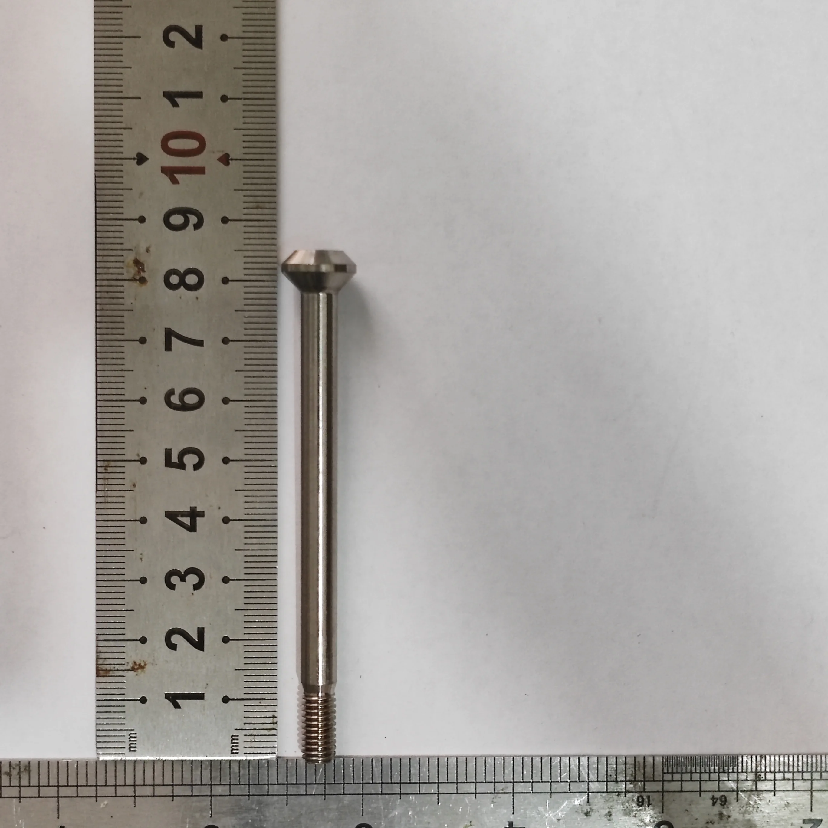 Gr5 CNC M6x78 Thread 12mm Ti Parts Workshop Titanium Rear Hinge Bolt for Brompton Bicycle P/T Line