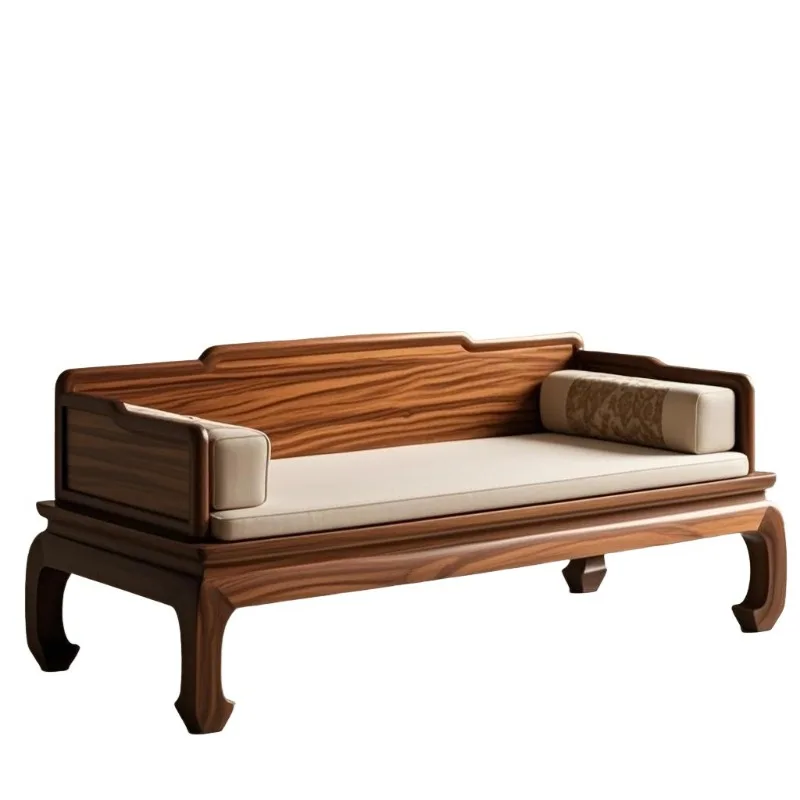 

New Chinese Arhat bed dual-purpose concubine solid wood sofa bed
