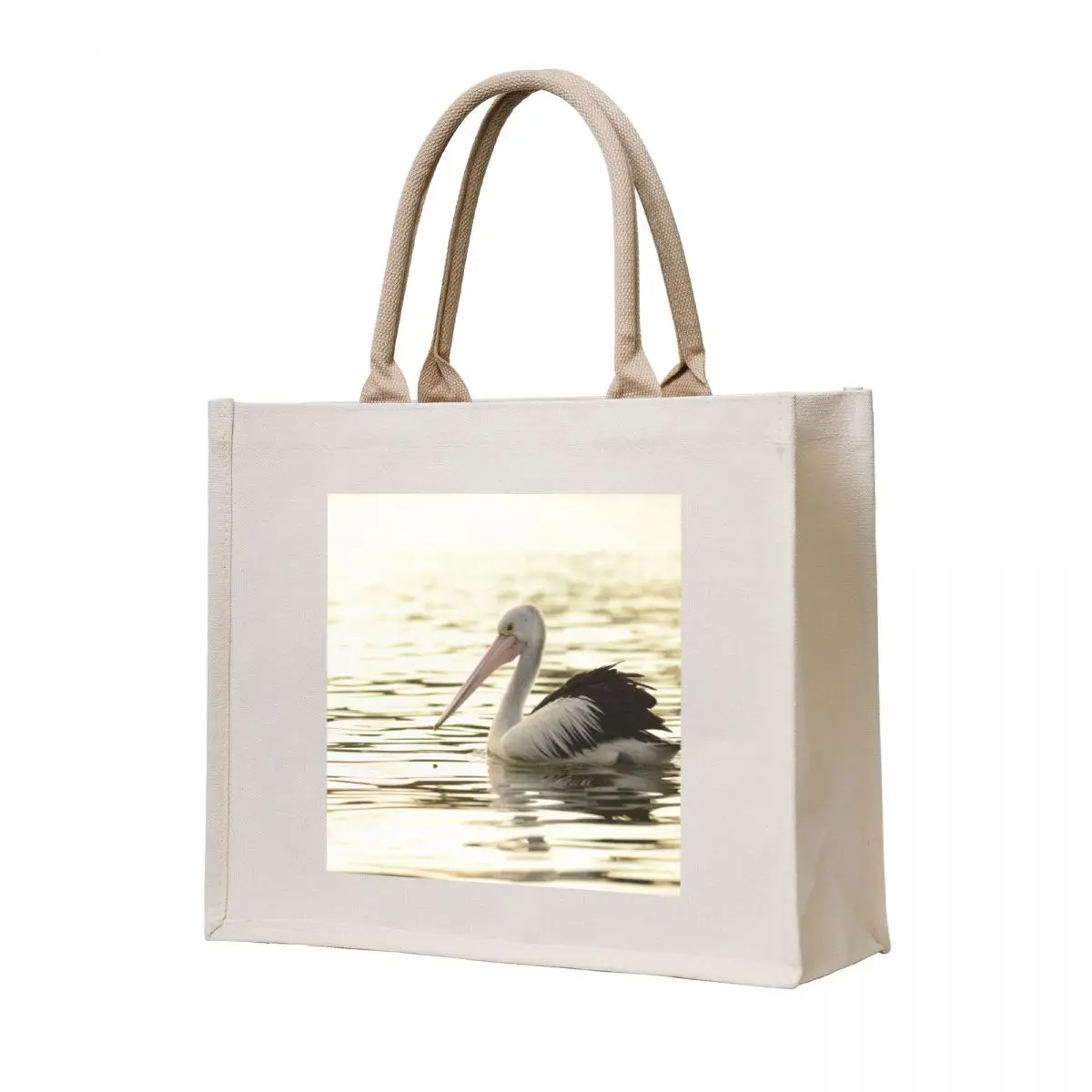 

Golden Pelican Drifting Tote Bag tote bags cloth bags men the personalized