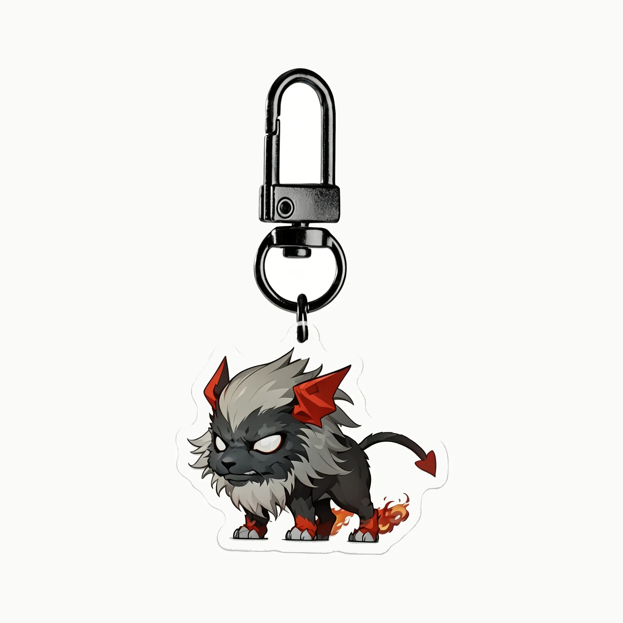 Stardew Valley Keychain Drip Glue Laminated Acrylic mushroom  Black Lion Demon Water Spirit Collection Maple Valley MapleStory view 2