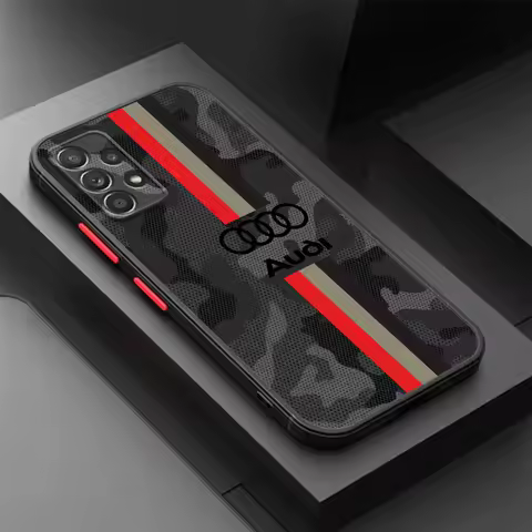 A-Audi Car Line Soft shell Phone Case for Samsung Galaxy A35 A26 A52s A72 A24 A53 A56 A22 A54 A55 A21s A36 A23 A32 A25 A33 A52