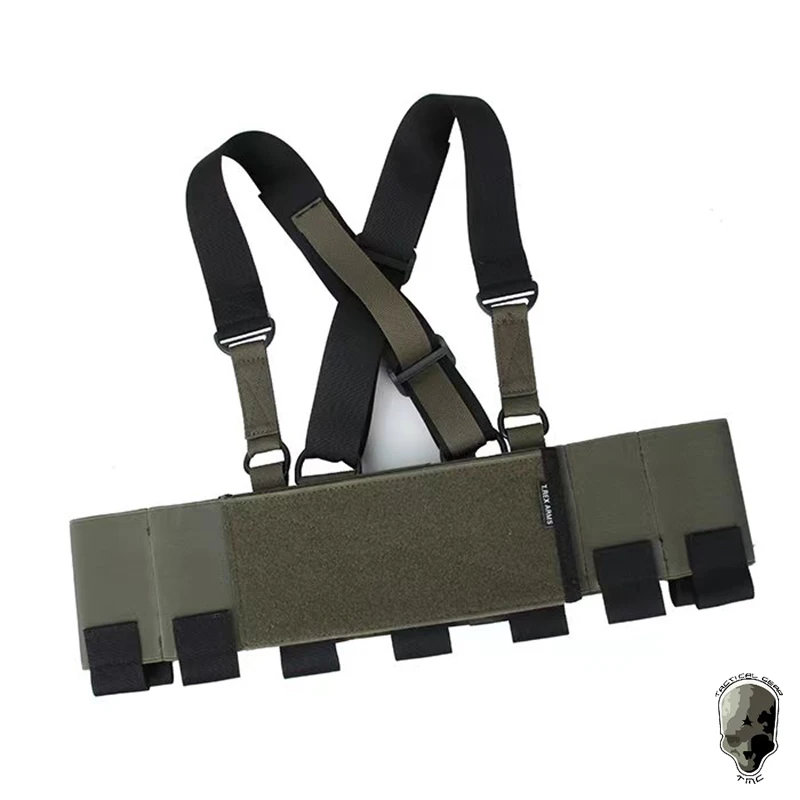 TMC Tactical RD Chest Rig Lightweight w/ 5.56 Mag Pouch Airsoft Ready Rig