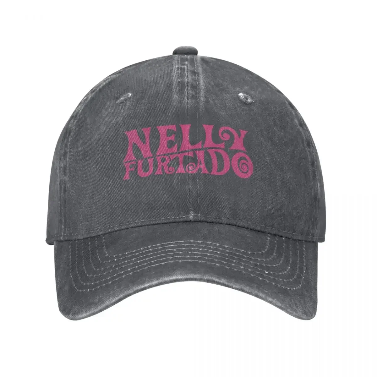Nelly Furtado - Pink Logo - Whoa Nelly! Gorra de béisbol holgada Folklore, gorra de lujo de rugby, gorra de béisbol, gorra de anime para hombre