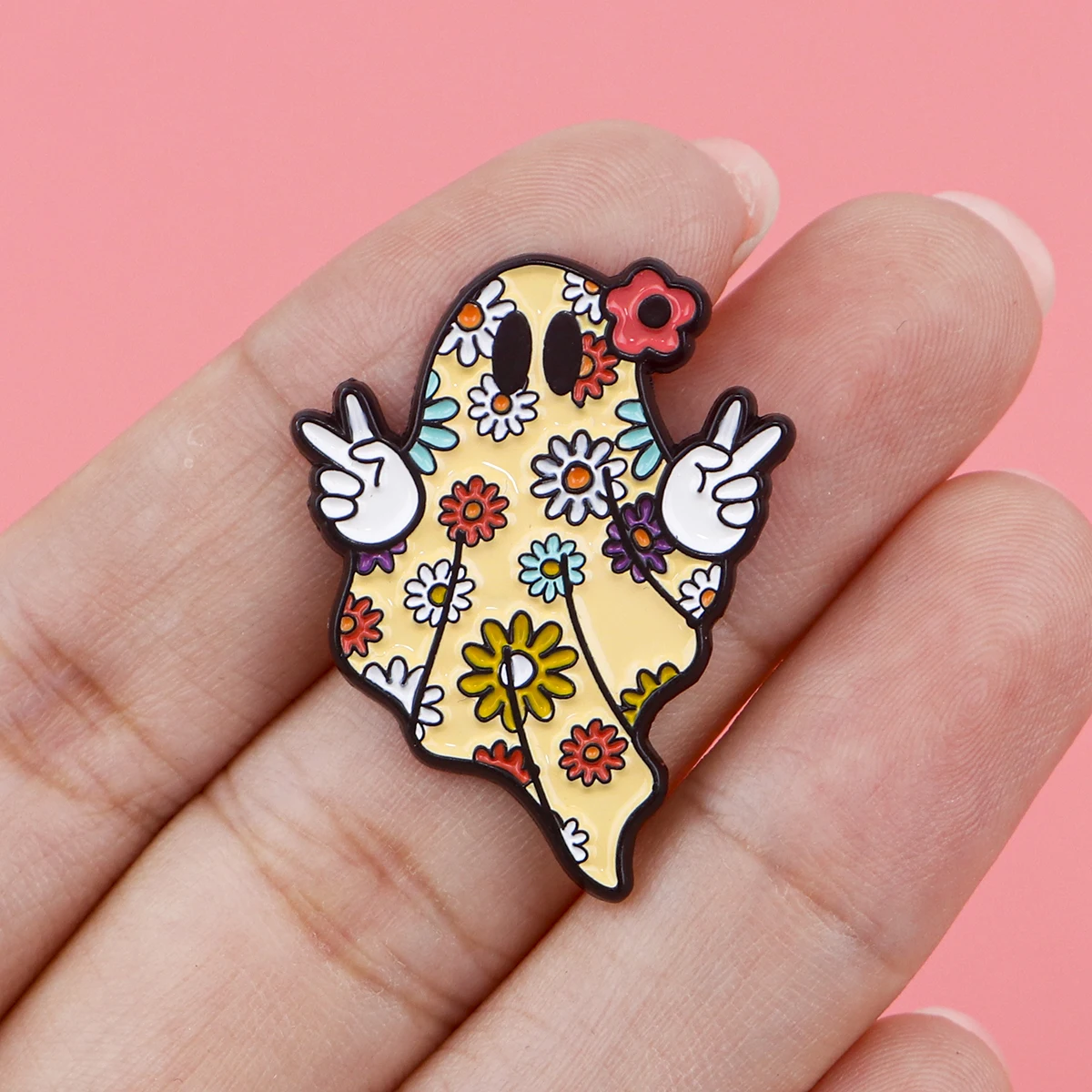 Halloween Ghost Enamel Lapel Pin Badge Pins Hats Clothes backpacks Decoration Jewelry Accessories