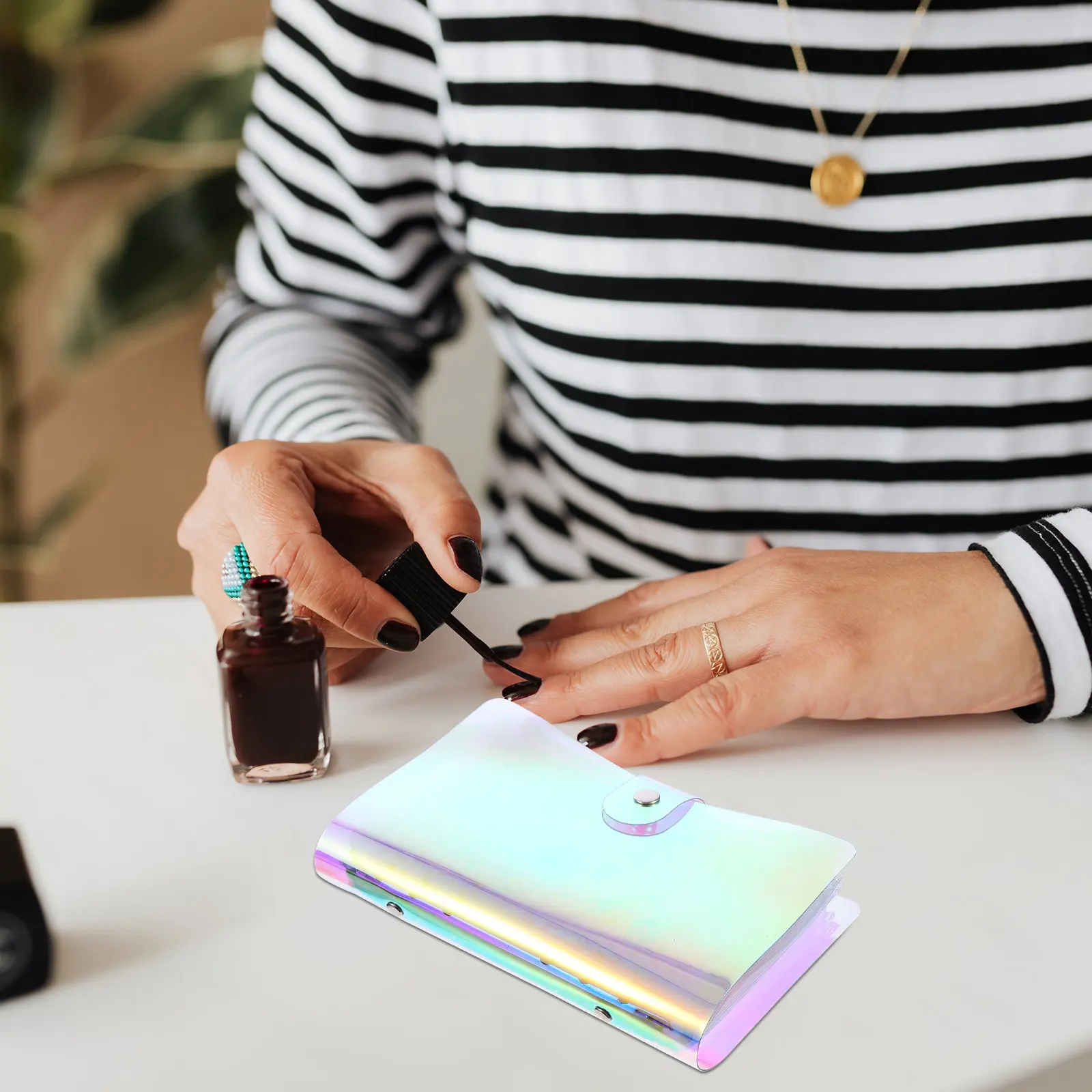 

Набор из 12 обложек для блокнотов из ПВХ, формат А6, на 6 кольцах, сменные, для организации документов и хранения бюджетных расходов