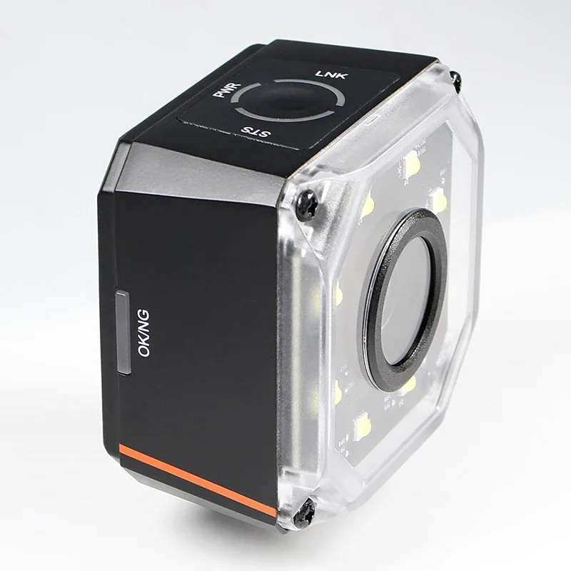 Lector de código de barras estacionario resistente con TCP de alta calidad diseñado para hacer lector inteligente de montaje de fijación