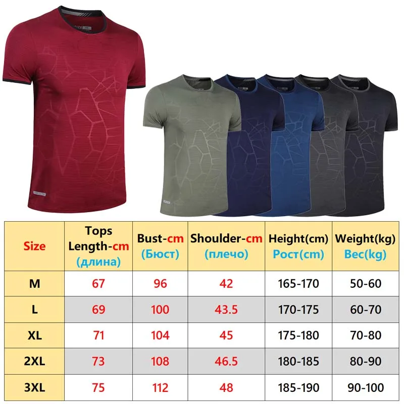 Camisas con estampado transpirable para correr, deporte, entrenamiento de moda, gimnasio, camisetas ligeras, moda para hombres, entrenamiento, manga