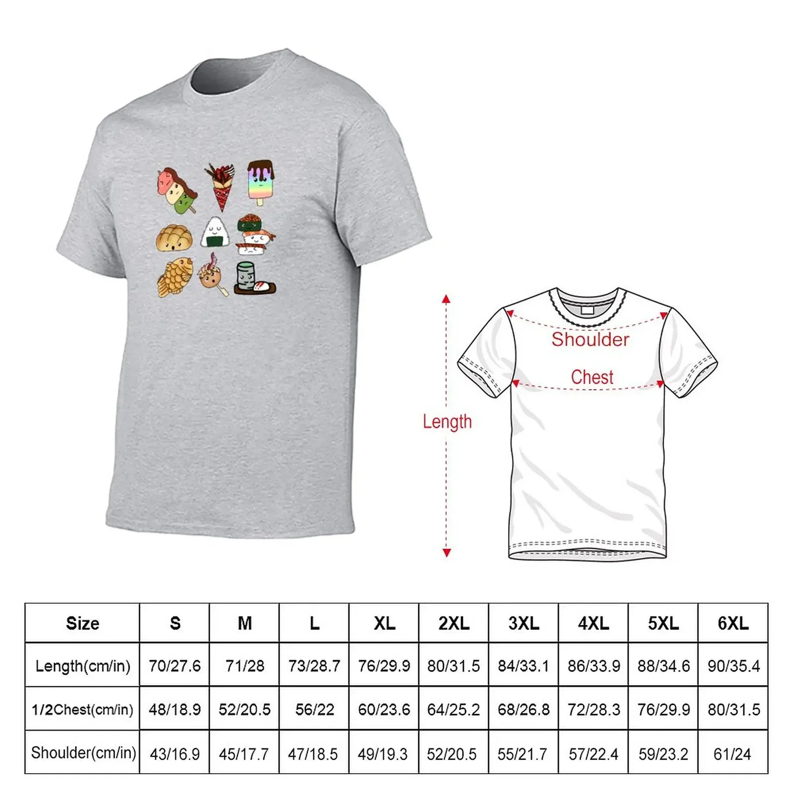 Food Food Food Yummy - Japanese collection T-Shirt Blouse blacks t shirt men