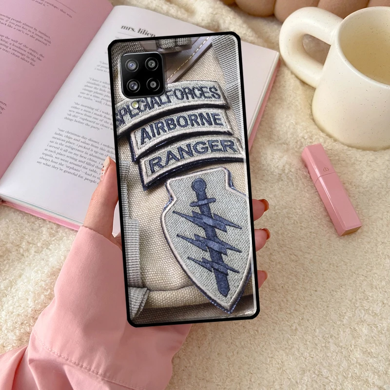 Special Forces Airborne For Samsung Galaxy A54 A34 A14 A13 A52 A32 A12 A22 A72 A52S A33 A53 A73 A71 A51 Phone Case