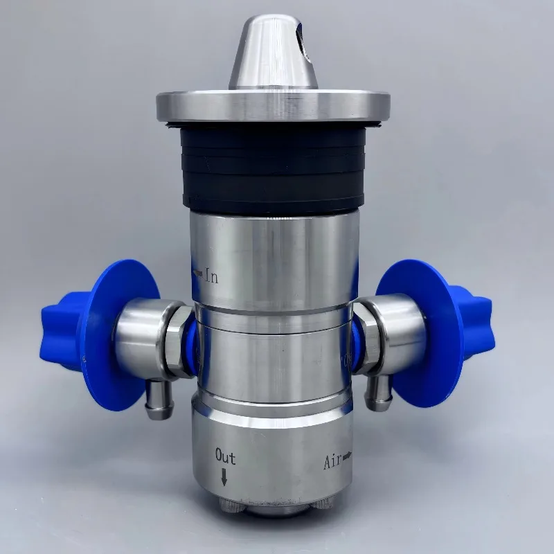 New UWO double chemical siphon syringe with metering valve
