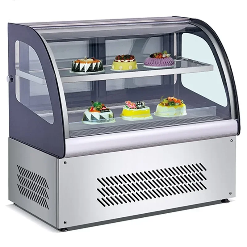 Vertical Open Cake Display Showcase Cabinet Bread Display Refrigerator
