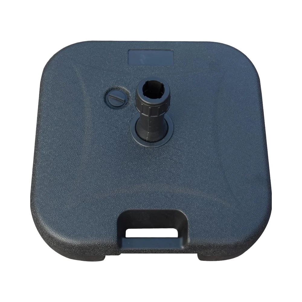 Modern Stylish Patio Umbrella Stand Base Waterproof Water Sand-Filled Weighted Base for Outdoor Furniture Sun
