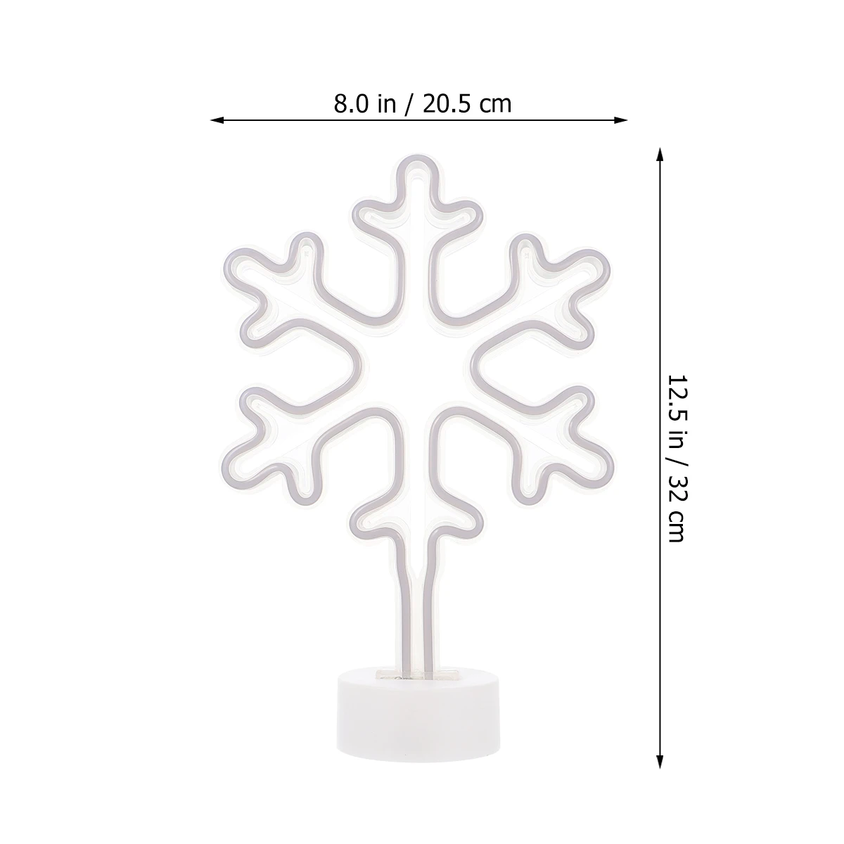 

LED Snowflake Light Cute Room Decor Neon Snowflakes Lamp Night Lights Bedroom up Holiday
