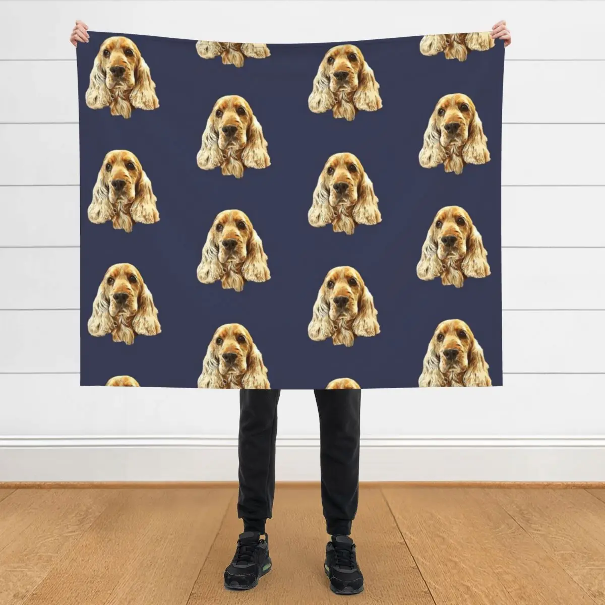 

Gold Cocker Spaniel Throw Blanket Tourist Luxury Throw Softest Blankets