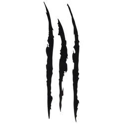 28CM Reflective Monster Claw Scratch Stripe Marks Headlight Car Stickers on Motorcycle Products Sunscreen and Waterproof PVC