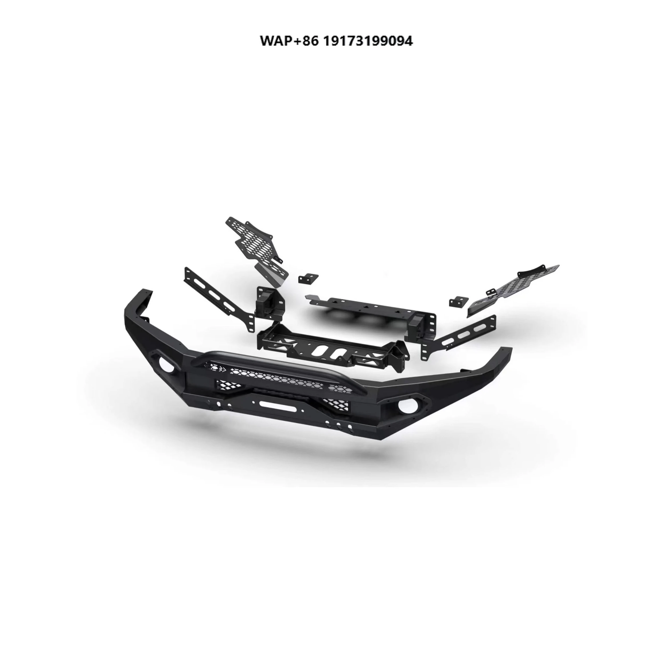 

LC200 heavy-duty Journey front bumper carbon steel off-road