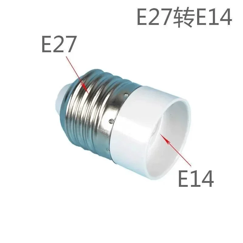 Bulb Holder Socket Screw Converter Adapter E27 Bulb Socket Into E14  E27 To E14 Base LED Light Lamp Holder