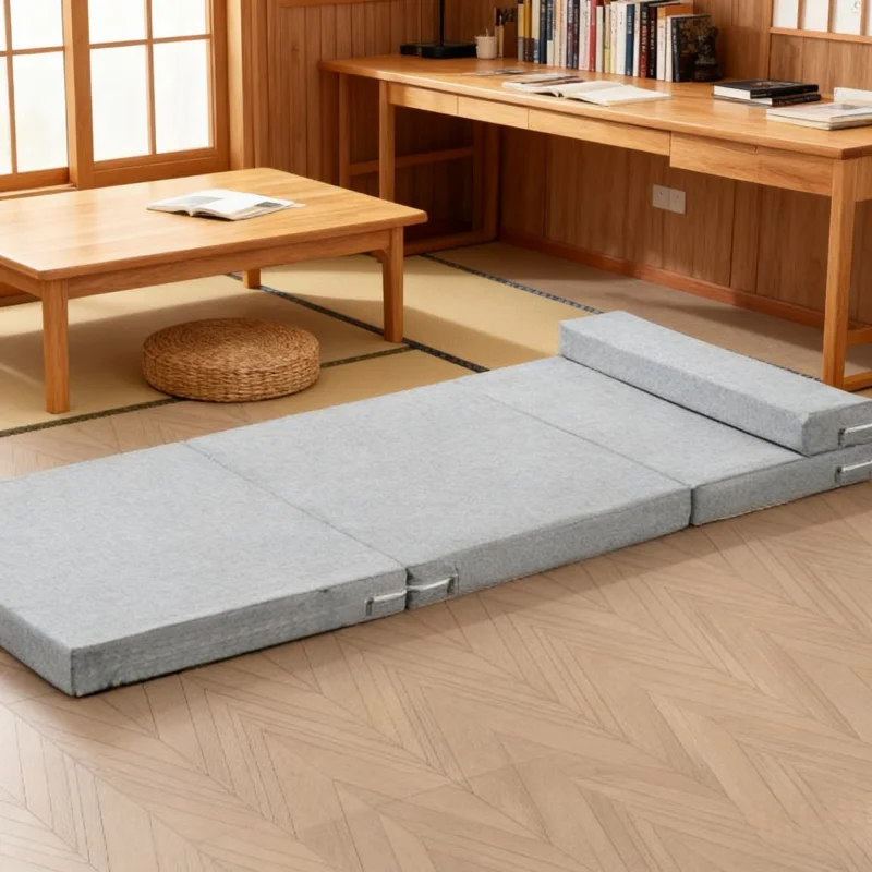 

Складные матрасы, портативный одиночный мягкий ленивый коврик для йоги с эффектом памяти, татами для сна на полу, офисных работников, обеденный перерыв