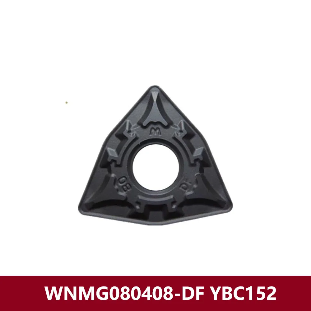 WNMG 080408 DF WNMG0804 Original WNMG080408-DF YBC152 Carbide Inserts Turning Tools CNC Lathe Cutter Machine WNMG08 WNMG432-DF