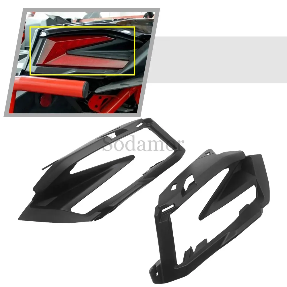 

UTV Rear Taillight Cover Protection For Can-Am Maverick X3 Max R 4x4 XDS XRS Turbo 2017-2021 Accessories Brake Stop Lamp Guard
