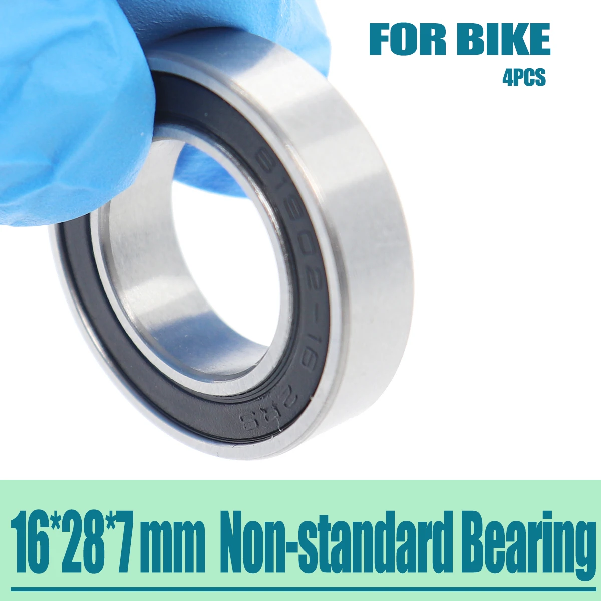 

4PC 16287 Non-standard Ball Bearings Inner Diameter 16 mm Outer Diameter 28 mm Thickness 7 mm Bearing 16*28*7 mm