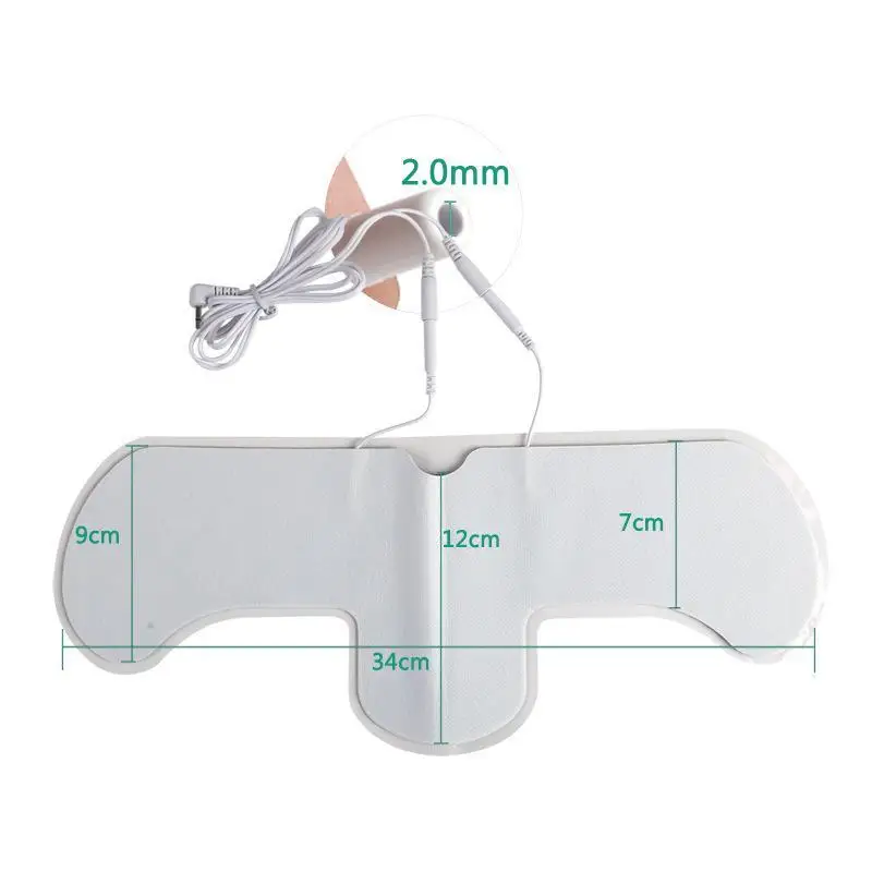 Umweltfreundliche Elektroden-Massagepads, hautfreundlich für Akupunktur-Massagegeräte, zur Linderung von Schmerzen in Taille und Beinen, für den Heim-Spa-Einsatz. – Detail 18
