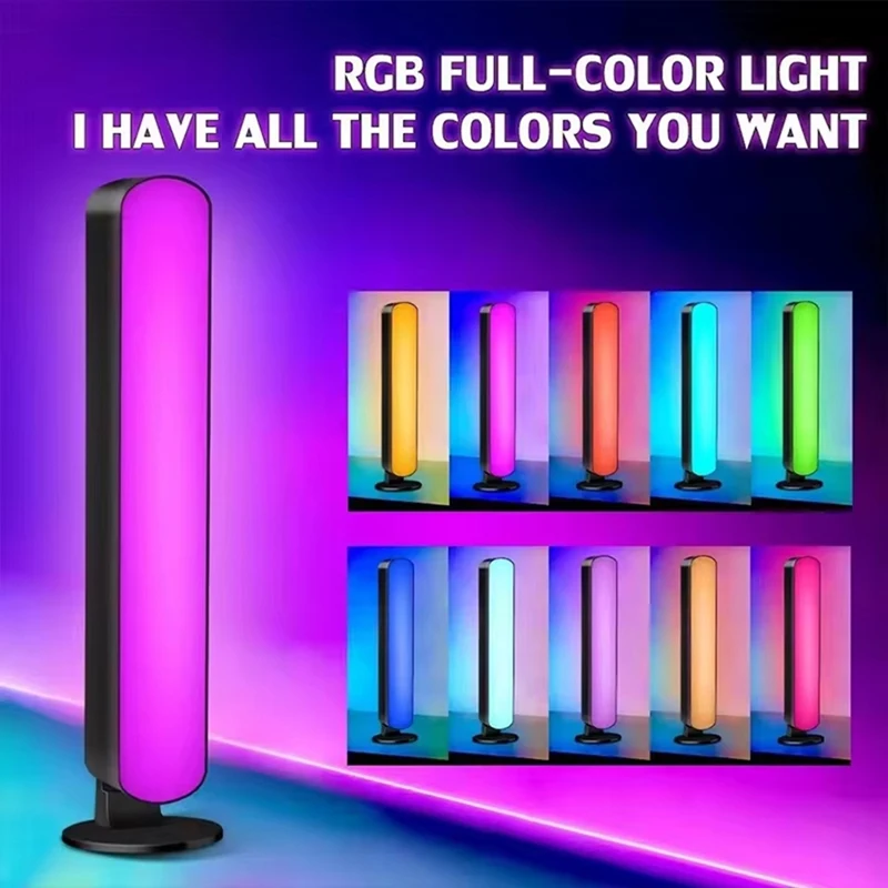Night Light RGB Pickup Music Rhythm Desktop Lamp USB Model Christmas Home Decoration LED Light Bar Belt