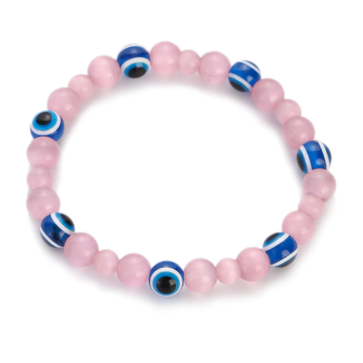 Pulsera de mal de ojo para hombres y mujeres, pulsera de malaquita de piedra Natural, ágata, Ojo de Tigre, accesorios de joyería de tendencia, regalo de pareja, nuevo