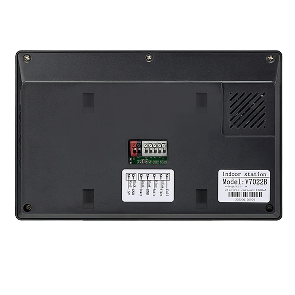 Tuya-sistema de intercomunicación inteligente con WiFi para el hogar, videoportero con cámara IR, teléfono para puerta, de 7 pulgadas Monitor HD,