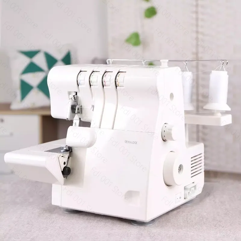 654 Overlock Sewing Machine Household Electric Edge-locking Machine Code Edge Four Threads Overlock Presser Foot Pedal