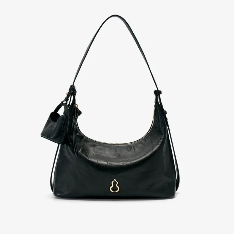 

Elegant Classic Diaper Bag High-End Minimalist Clutch Vintage Leather Shoulder Bag for Women Best Superstar Show Luxury Brand