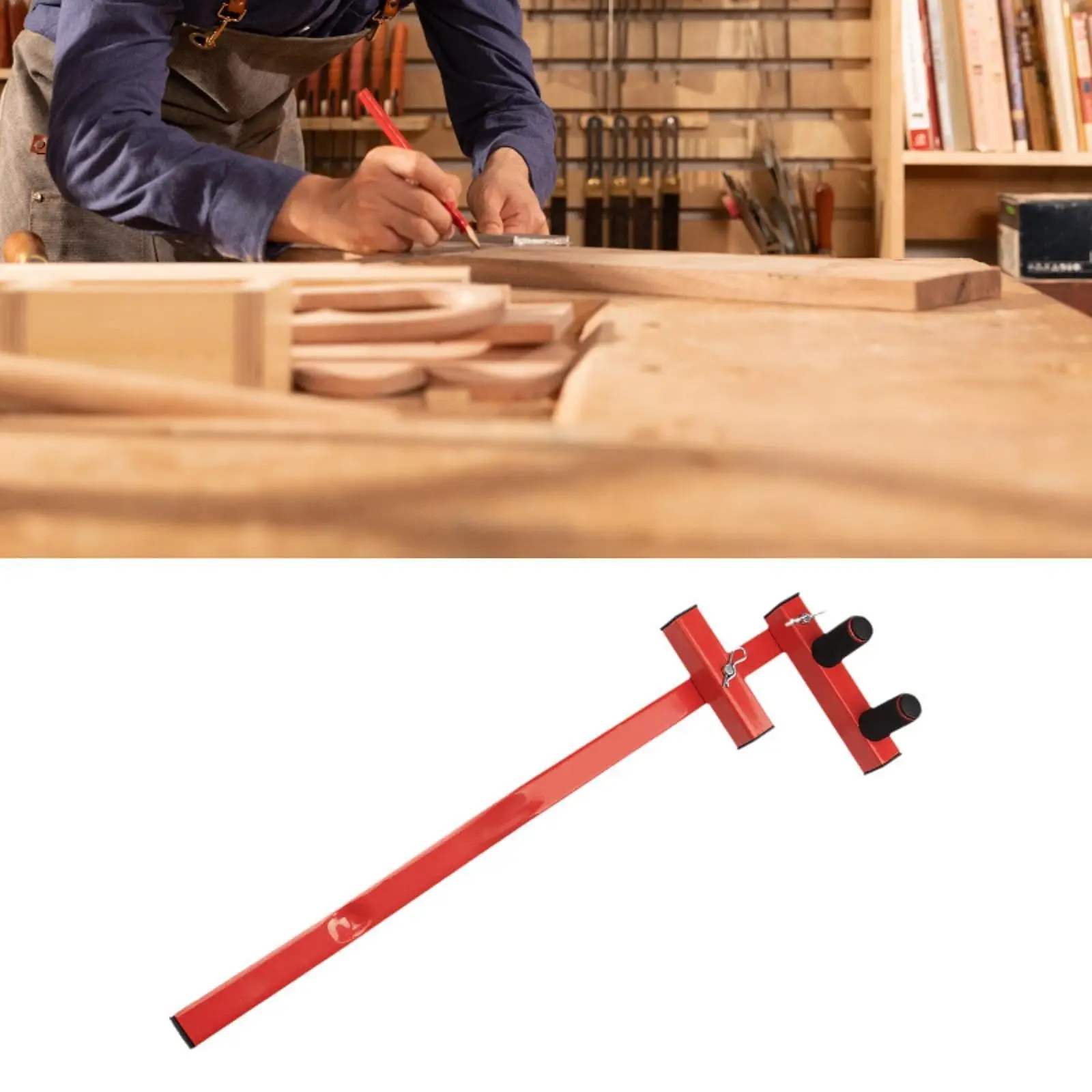 

Decking Tool Deck Board Bender Straightener Hand Tool Heavy Duty Steel Adjustment Tool