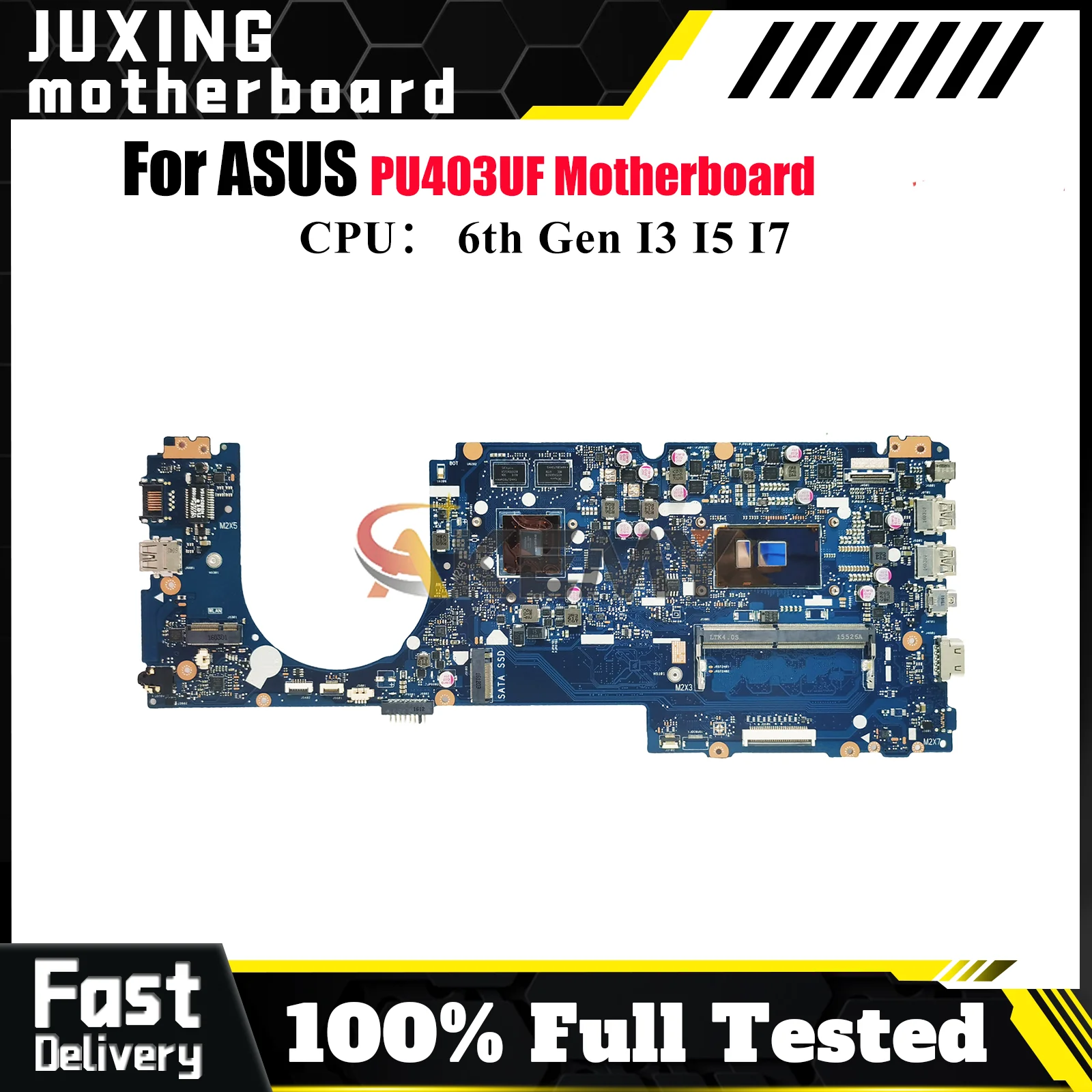 

Материнская плата для ноутбука PU403UF для ASUS VivoBook PU403UF PU403U, материнская плата для ноутбука с процессором I3 I5 I7, 100% тестирование, ОК, быстрая доставка, stk