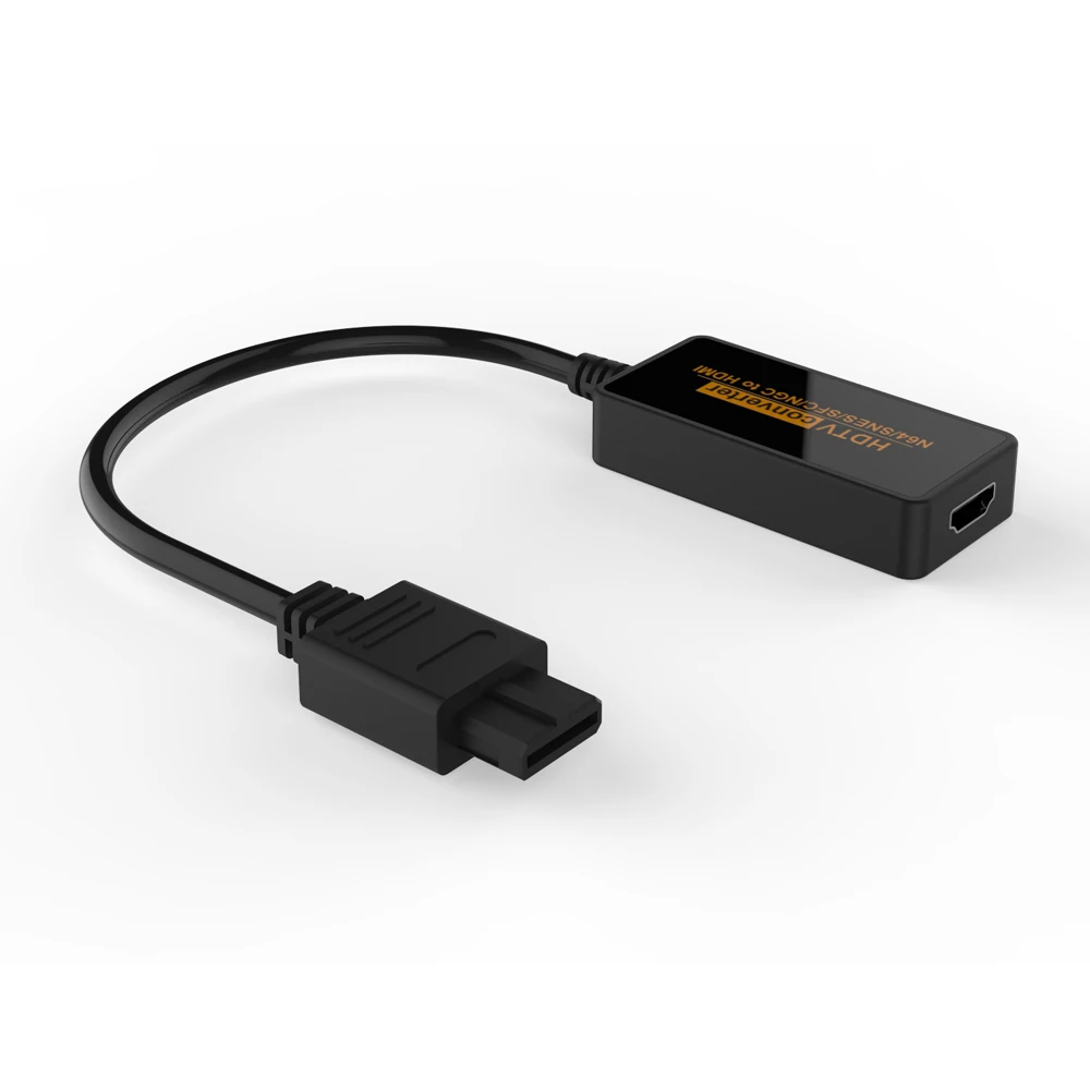 O conversor de vídeo Mosel HD é adequado para console de jogos sfc super famicom nintendo NGC N64 SNES SFC