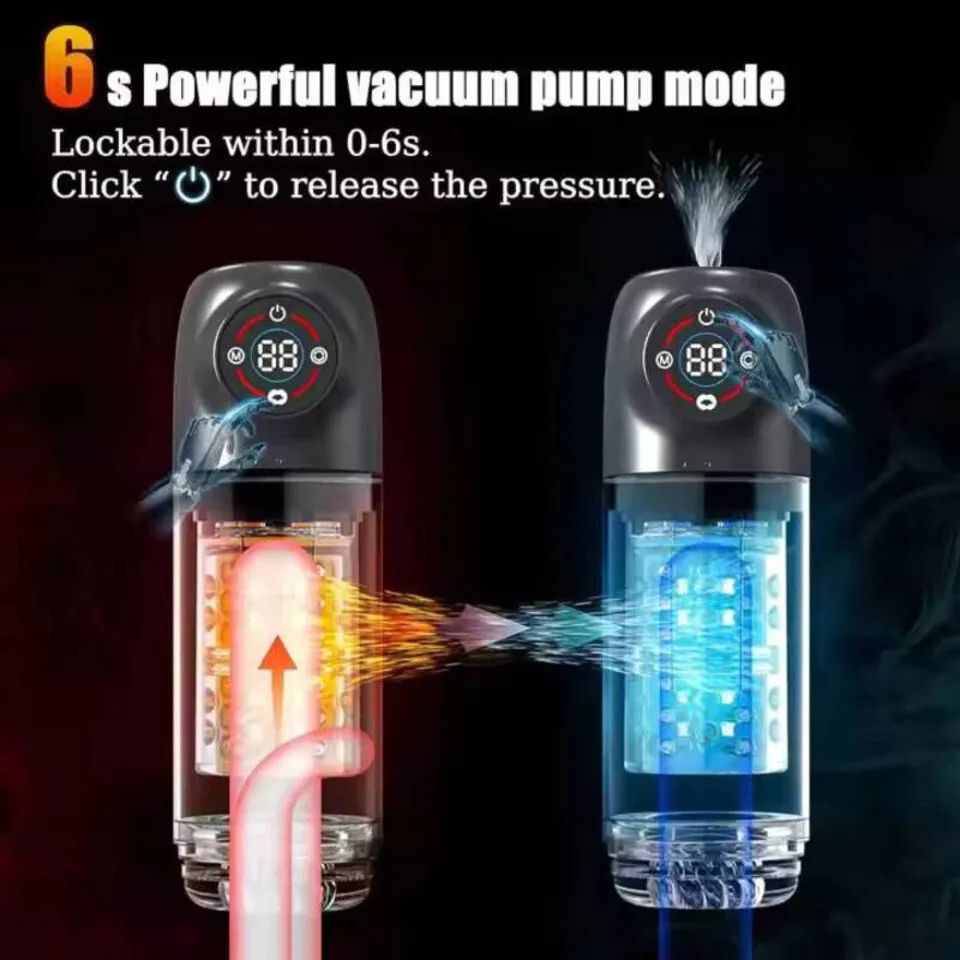 التلقائي الدورية ذكر الاستمناء كأس مص لعق جهاز الاستمناء للرجال منتجات جنسية ألعاب مثيرة