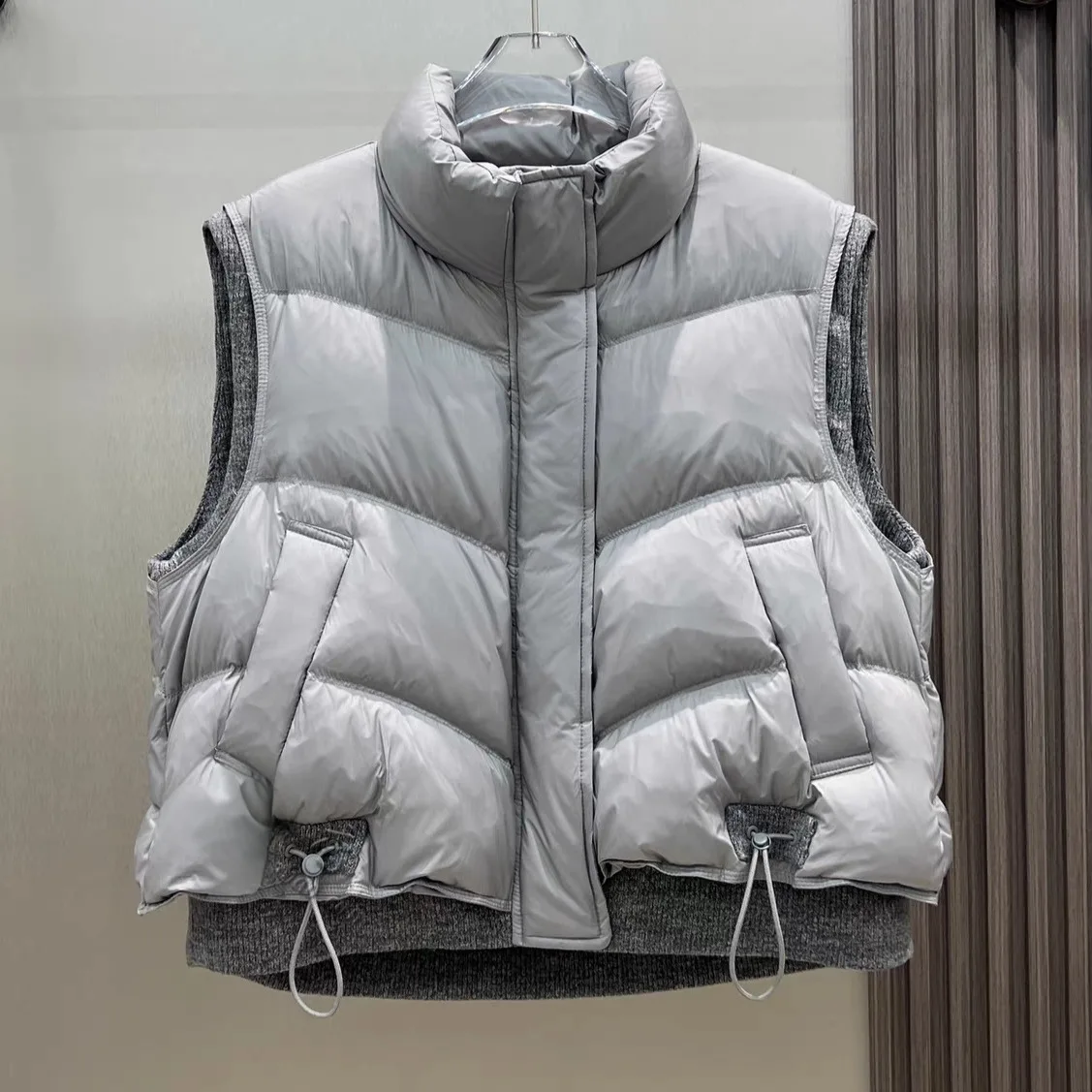Commute Style Autumn Winter Layering Top plus Size Jacket Women's Down Coats Vest Thickened Sleeveless Jacket Outerwear