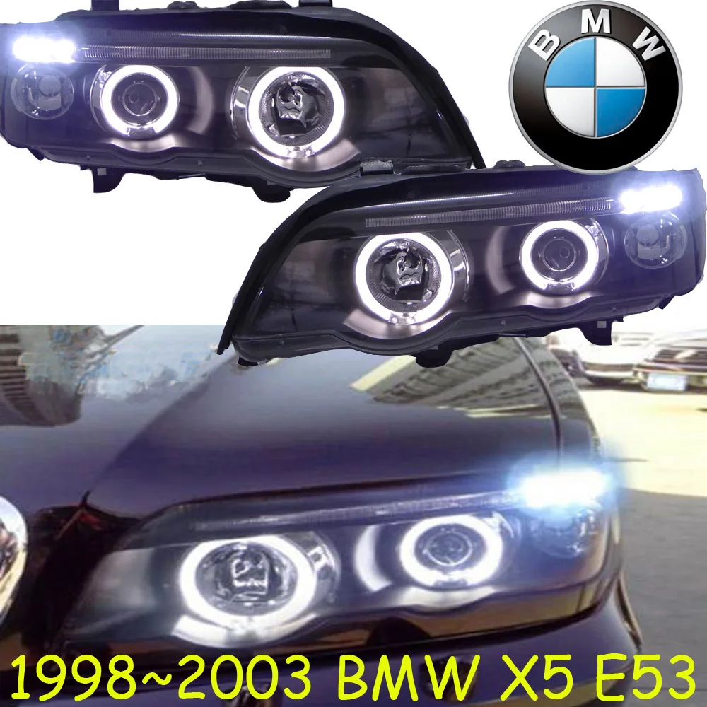 

Автомобильный бампер, фара для BMW X5, фара E53 1998 ~ 2003/2004 ~, автомобильные аксессуары HID xenon E53, противотуманная лампа