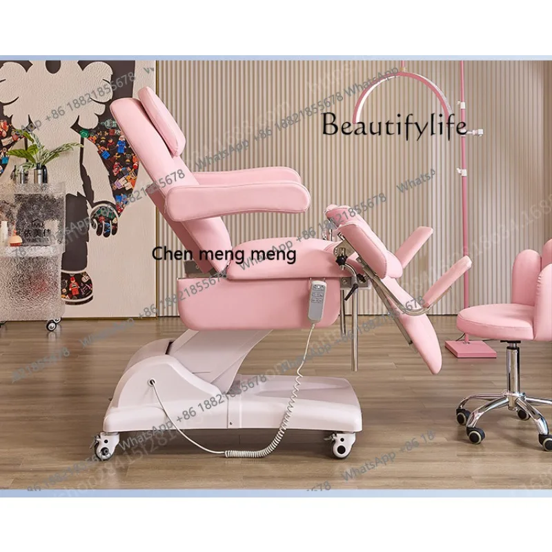 Electric Gynecological Beauty Bed Examination Medical Automatic Operating Chair Tattoo Micro-whole Bed